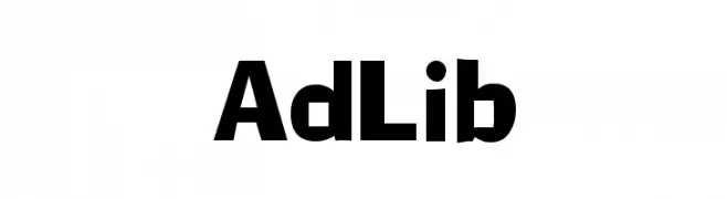 AdLib  免费字体下载