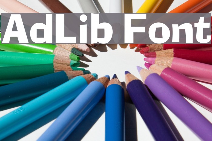 AdLib Font examples