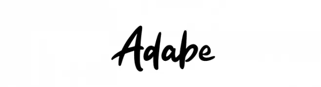 Adabe  font caratteri gratis