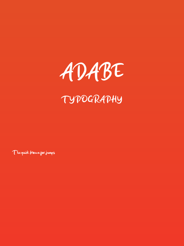 Adabe Poster