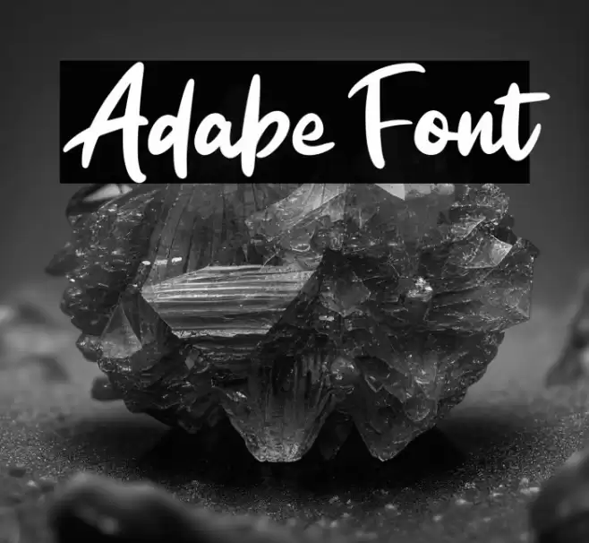 Adabe Font examples