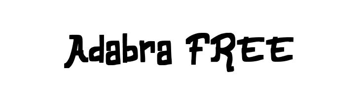 Adabra FREE Шрифта