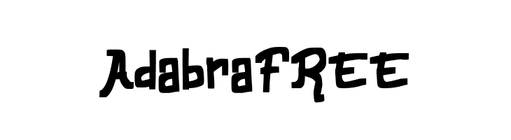 AdabraFREE  baixar fontes gratis