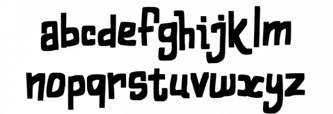 AdabraFREE Шрифта строчной