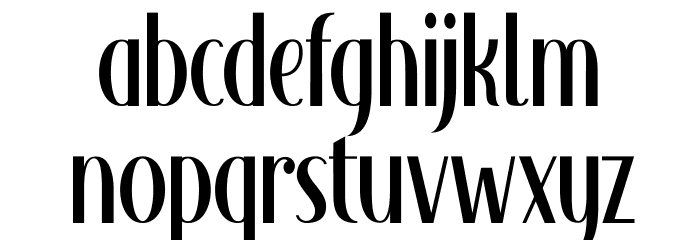 Adagietto DEMO Regular Font LOWERCASE
