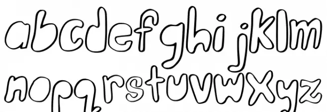 Adaline Regular Schriftart Groß