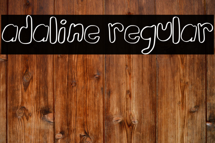 Adaline Regular Example 3