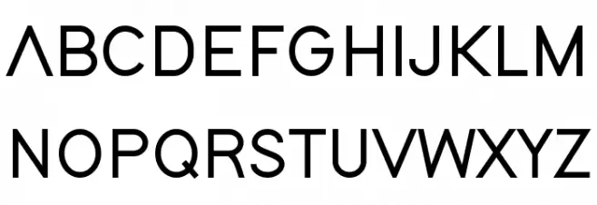 Adam Bold Font UPPERCASE