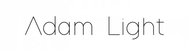 Adam Light  Fuentes Gratis Descargar
