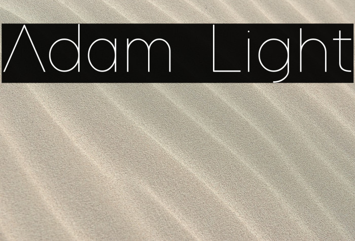 Adam Light Example 1