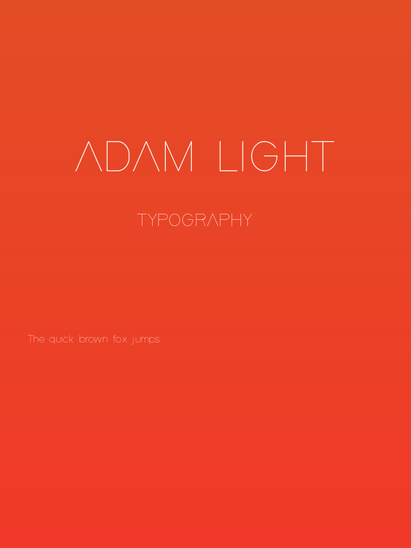 Adam Light Poster