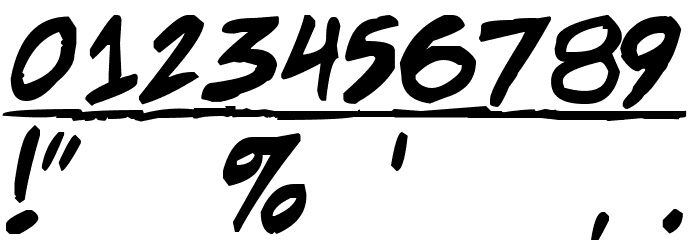 Adam Warren pro Bold Italic Font OTHER CHARS