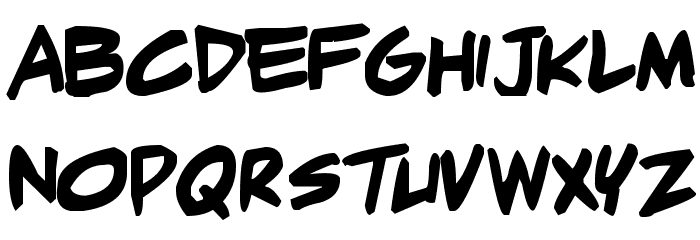 Adam Warren pro Bold Font LOWERCASE