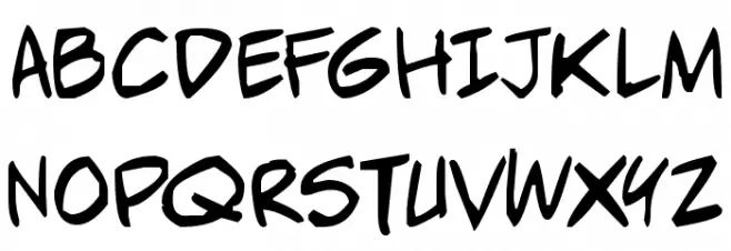 Adam Warren pro Schriftart Groß