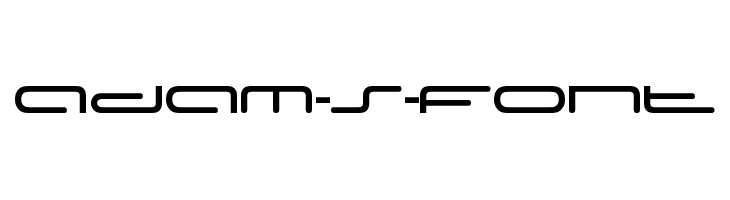 Adam-s-Font Шрифта