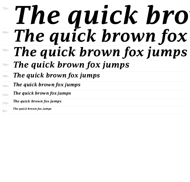 AdamantBG-BoldItalic Waterfall