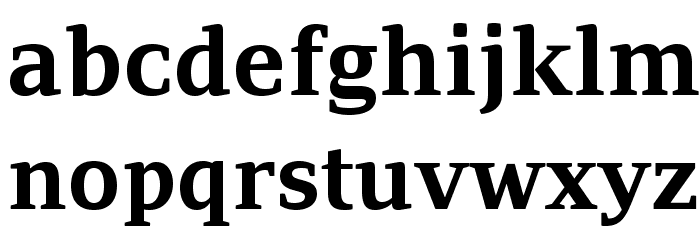 AdamantBG-Bold Font LOWERCASE