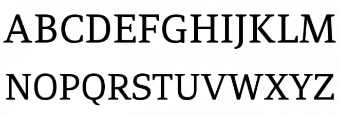 AdamantBG Schriftart Groß