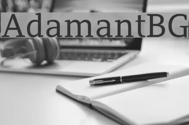 AdamantBG Font examples