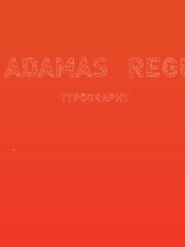 Adamas-Regular Poster