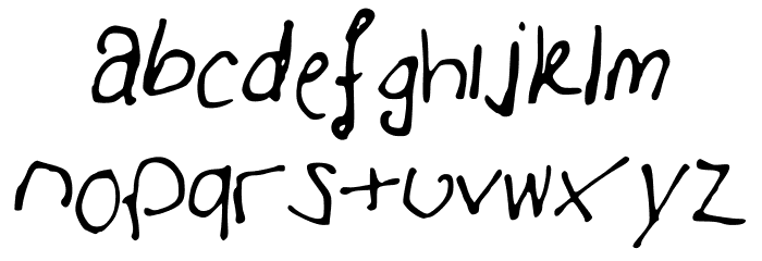AdamsFont Font Litere mici