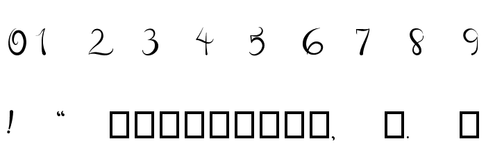 Adamstype Font OTHER CHARS