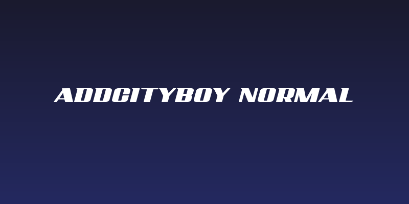 AddCityboy Normal Social Header