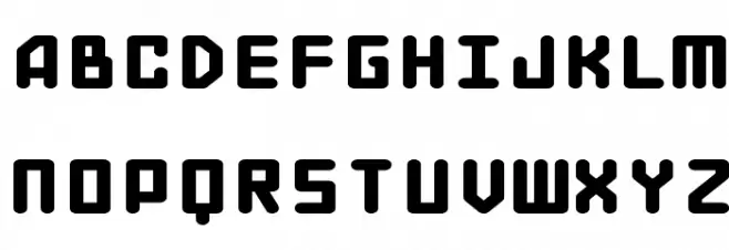 AddElectricCity 字体 大写