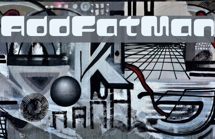 AddFatMan Шрифта examples