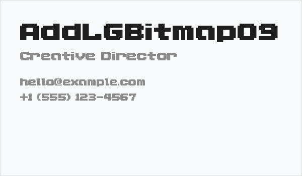 AddLGBitmap09 Business Card