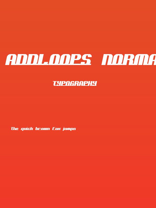 AddLoops Normal Poster