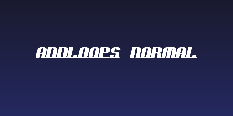 AddLoops Normal Social Header