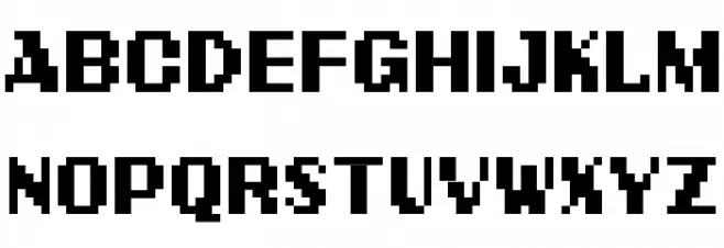 AddStandardBitmap Point9 フォント 大文字