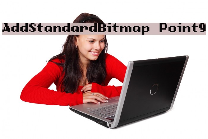 AddStandardBitmap Point9 フォント examples