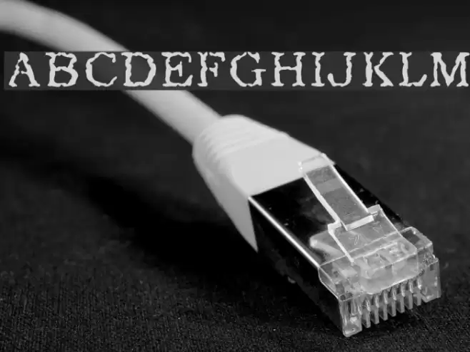 Addicted to Type Font examples