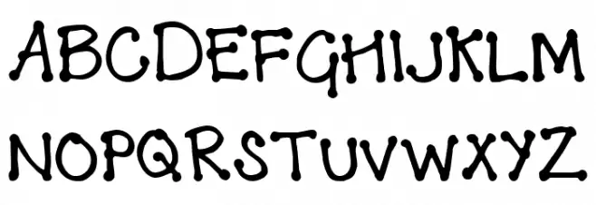 Addis Ababa Schriftart Groß
