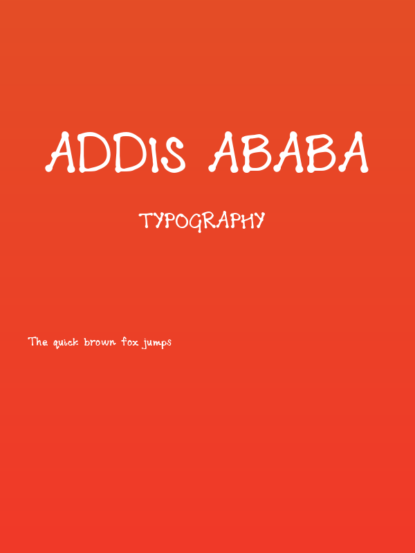 Addis Ababa Poster
