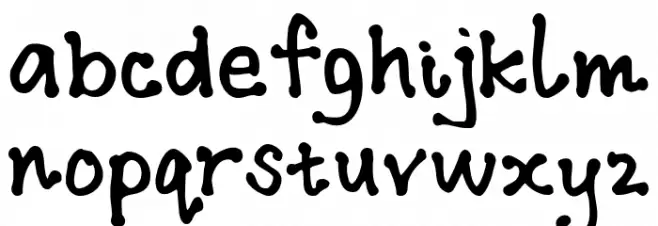 Addis Ababa 字体 小写