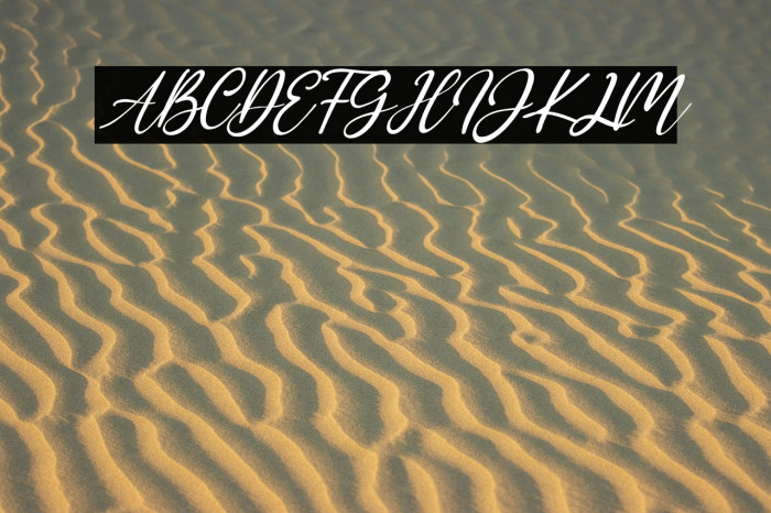 Addison Affson Italic Example 1