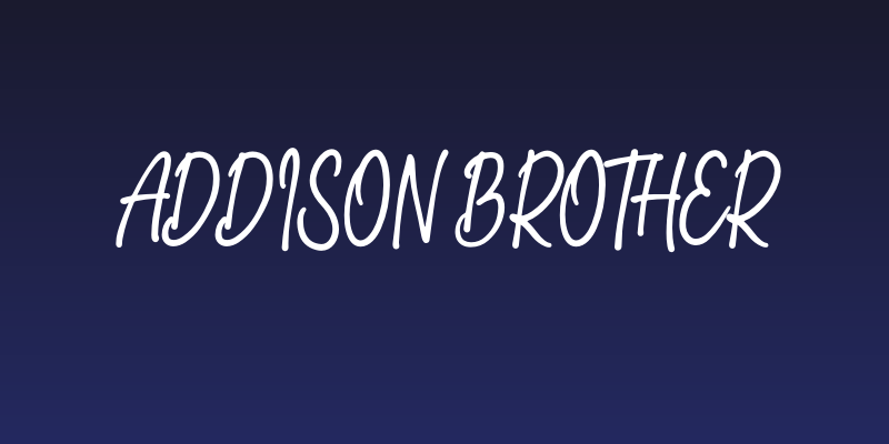 Addison Brother Social Header