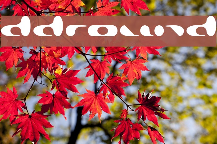 Addround Font examples