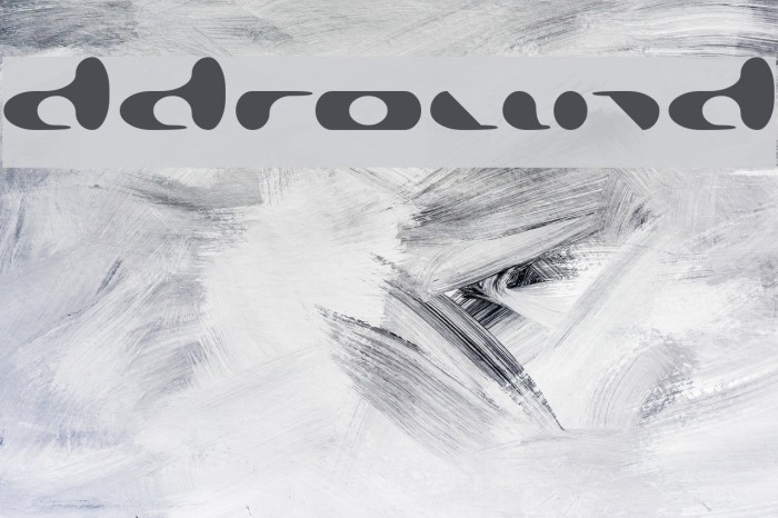 Addround Font examples