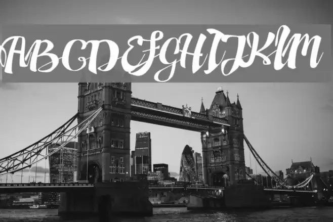 AdefebiaFreeFont Fonte examples