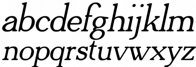 Adega Serif Bold Italic फ़ॉन्ट लोअरकेस