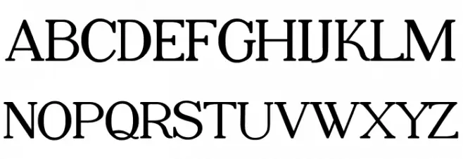 Adega Serif Bold Font Litere mari