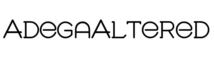 AdegaAltered  les polices de caractères gratuit tlcharger