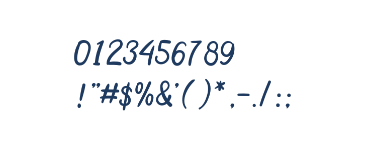 AdeghioDafont-Regular Other Characters