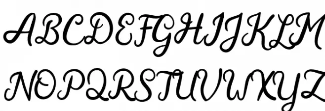 AdeghioDafont-Regular Schriftart Groß