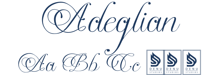 Adeglian Font Preview