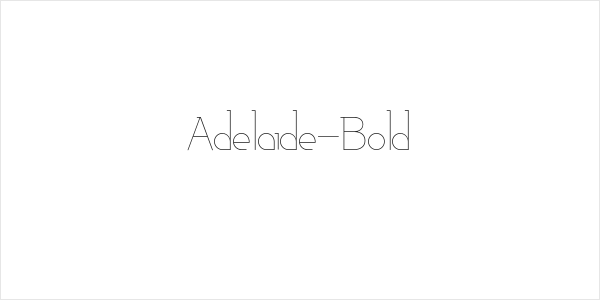Adelaide-Bold Logo